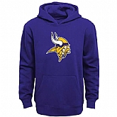 Men's Minnesota Vikings Team Logo Pullover Hoodie - Purple,baseball caps,new era cap wholesale,wholesale hats